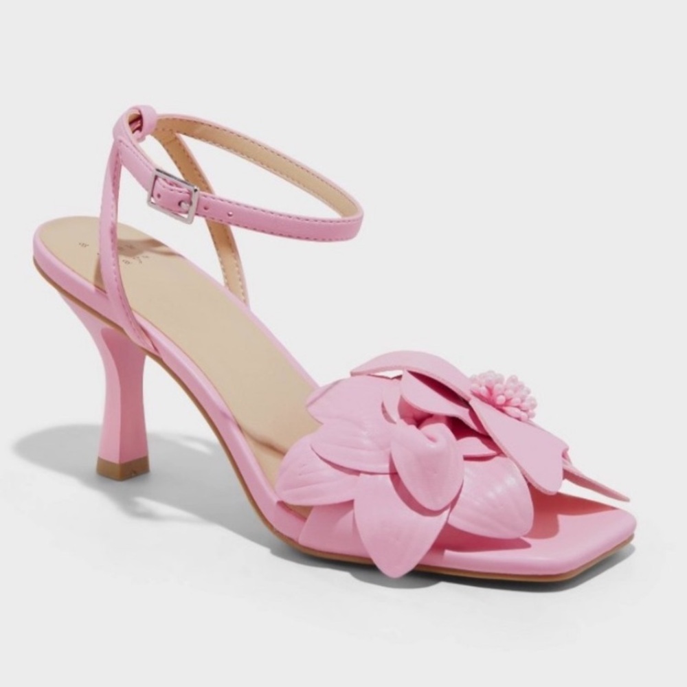 Women's Antonette Heels - A New Day™
Pink new